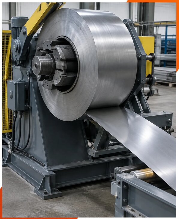 Поставка разматывателей рулонного металла от 363125 р. | ЮнионикРу